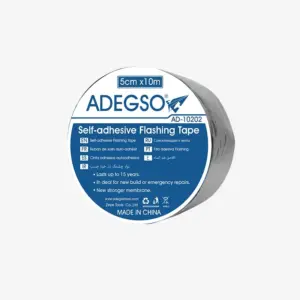 Self-adhesive flashing tape