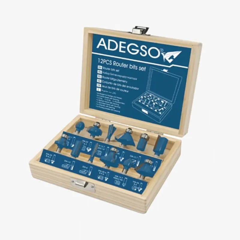 12PCS Router Bits Set