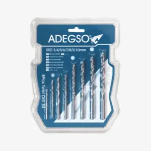 8PCS Twist Drill Bit