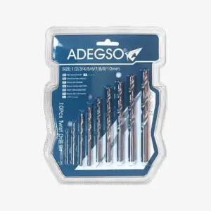 10PCS Twist Drill Bit