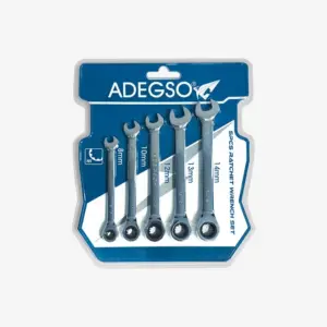 5Pcs Ratchet wrench set